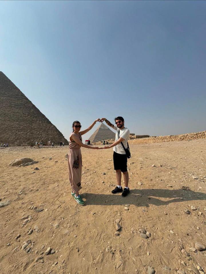 Thoth Pyramids Inn Kafret el-Gabal Exteriör bild